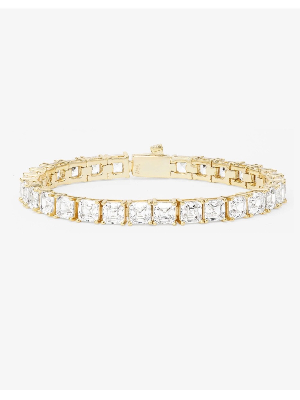 NWT Melinda Maria Gold “The Queens Tennis Bracelet 5mm”